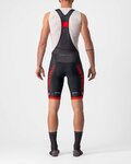 CASTELLI pantalones cortos de tirantes - COMPETIZIONE KIT - negro/rojo