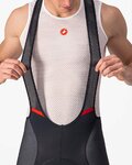 CASTELLI pantalones cortos de tirantes - COMPETIZIONE KIT - negro/rojo