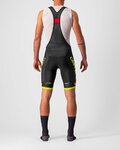 CASTELLI pantalones cortos de tirantes - COMPETIZIONE KIT - amarillo/negro