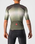 CASTELLI jersey de manga corta - AERO RACE 6.0 - antracita/verde