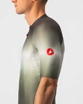 CASTELLI jersey de manga corta - AERO RACE 6.0 - antracita/verde