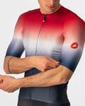 CASTELLI jersey de manga corta - AERO RACE 6.0 - rojo/blanco/azul
