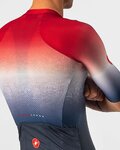 CASTELLI jersey de manga corta - AERO RACE 6.0 - rojo/blanco/azul