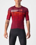 CASTELLI jersey de manga corta - CLIMBER'S 3.0 - rojo/granate