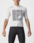 CASTELLI maillot corto y pantalón corto - BAGARRE - marfil/azul/negro