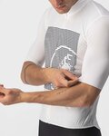 CASTELLI jersey de manga corta - BAGARRE - marfil