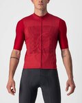 CASTELLI jersey de manga corta - BAGARRE  - rojo