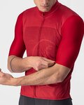 CASTELLI jersey de manga corta - BAGARRE  - rojo