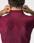 CASTELLI jersey de manga corta - A TUTTA - granate
