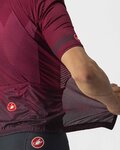 CASTELLI jersey de manga corta - A TUTTA - granate