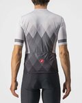 CASTELLI maillot corto y pantalón corto - A TUTTA - antracita/negro/gris/blanco