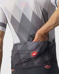CASTELLI jersey de manga corta - A TUTTA - blanco/gris