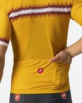 CASTELLI jersey de manga corta - GRIMPEUR - amarillo