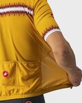 CASTELLI jersey de manga corta - GRIMPEUR - amarillo