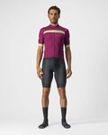 CASTELLI jersey de manga corta - GRIMPEUR - ciclamen