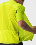 CASTELLI jersey de manga corta - ENDURANCE ELITE - amarillo