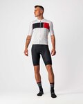 CASTELLI jersey de manga corta - PROLOGO VII - negro/gris/beige