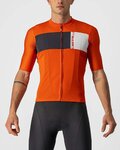 CASTELLI maillot corto y pantalón corto - PROLOGO VII - marfil/negro/naranja