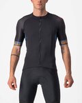 CASTELLI jersey de manga corta - ENTRATA VI - azul/naranja/negro