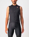 CASTELLI maillot sin mangas - ENTRATA VI - naranja/negro/azul