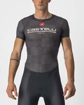 CASTELLI Camiseta de manga corta - PRO MESH BL - negro