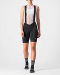 CASTELLI pantalones cortos de tirantes - ENDURANCE LADY  - negro
