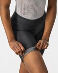 CASTELLI pantalones cortos sin tirantes - ENDURANCE LADY - negro