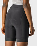 CASTELLI pantalones cortos sin tirantes - ENDURANCE LADY - negro