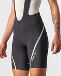 CASTELLI pantalones cortos de tirantes - VELOCISSIMA 3 LADY - negro