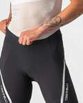 CASTELLI pantalones cortos sin tirantes - VELOCISSIMA 3 LADY - plateado/negro