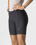 CASTELLI pantalones cortos sin tirantes - VELOCISSIMA 3 LADY - negro