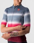 CASTELLI jersey de manga corta - DOLCE LADY - granate/azul