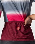 CASTELLI jersey de manga corta - DOLCE LADY - granate/azul