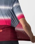 CASTELLI jersey de manga corta - DOLCE LADY - granate/azul