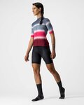 CASTELLI jersey de manga corta - DOLCE LADY - granate/azul