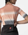 CASTELLI jersey de manga corta - DOLCE LADY - gris/negro/rosa