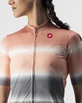 CASTELLI jersey de manga corta - DOLCE LADY - gris/negro/rosa