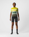 CASTELLI jersey de manga corta - DOLCE LADY - verde/amarillo