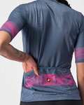 CASTELLI jersey de manga corta - FENICE LADY - azul/rosa