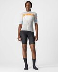 CASTELLI jersey de manga corta - FENICE LADY - marfil/naranja
