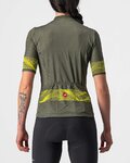 CASTELLI jersey de manga corta - FENICE LADY - amarillo/verde