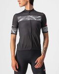 CASTELLI jersey de manga corta - FENICE LADY - blanco/negro