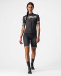 CASTELLI jersey de manga corta - FENICE LADY - blanco/negro