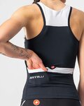 CASTELLI maillot sin mangas - SOLARIS LADY - negro/blanco