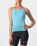 CASTELLI maillot sin mangas - SOLARIS LADY - azul claro