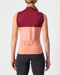 CASTELLI maillot sin mangas - VELOCISSIMA LADY - granate/rosa