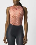 CASTELLI camiseta sin mangas - PRO MESH 3 LADY - blanco/rosa