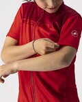 CASTELLI jersey de manga corta - NEO PROLOGO KIDS - rojo
