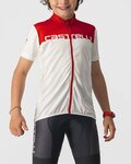 CASTELLI jersey de manga corta - NEO PROLOGO KIDS - rojo/blanco