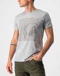 CASTELLI Camiseta de manga corta - SCORPION TEE - gris
